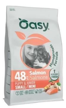 OASY DOG MONO PUPPY SMALL/MINI SALMONE KG 2