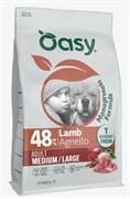 OASY DOG MONO MEDIUM/LARGE AGNELLO KG 10