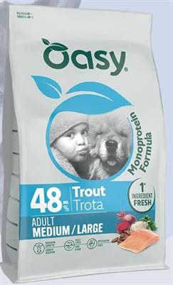OASY DOG MONO MEDIUM/LARGE TROTA KG 10