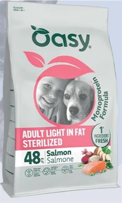 OASY DOG MONO LIGHT SALMONE KG 10