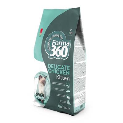 FORMA 360 KITTEN DELICATE POLLO KG 10