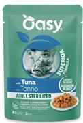 OASY CAT BOCCONI STERILIZED TONNO BUSTE 12 X GR 85