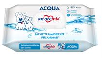 AMORE MIO SALVIETTE ACQUA 99% PZ 40