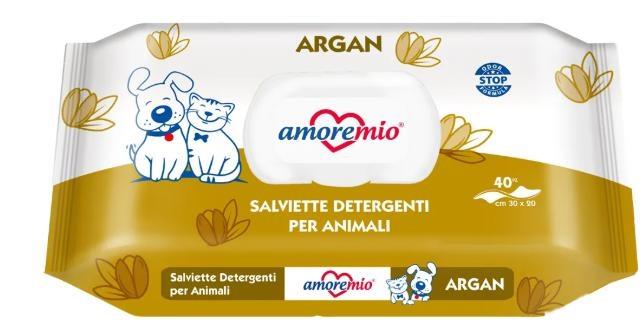 AMORE MIO SALVIETTE ARGAN PZ 40