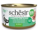 SCHESIR CAT JELLY FILETTI TONNETTO ALGHE GR 70