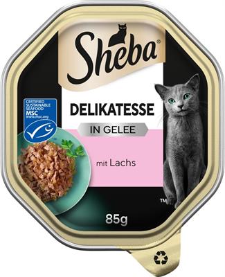 SHEBA DELICATEZZE IN GELATINA SALMONE 22 X GR 85