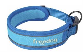 FREEDOG COLLARE COOL PRO TECH BLU 25 mm X 53-63 cm