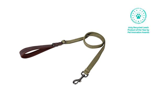 FREEDOG GUINZAGLIO REGOLABILE LINUM VERDE FORESTA 20 mm x 120-180 cm