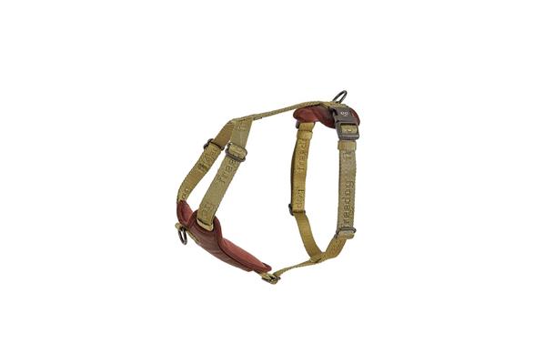 FREEDOG PETTORINA LINUM VERDE FORESTA 15 mm COLLO 30-42 cm