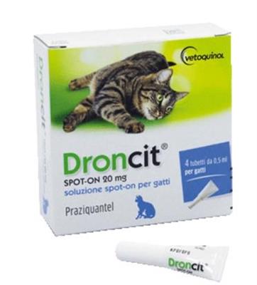 DRONCIT SPOT-ON 20 MG TUBETTI DA 0,5 ML