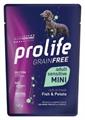 PROLIFE DOG BUSTE STERILIZED SENSITIVE MINI PESCE 12 X GR 100
