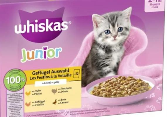 WHISKAS CORE SELEZIONE DELICATA JUNIOR 4 X GR 85