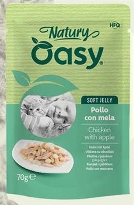 OASY CAT NATURY BUSTE POLLO/MELA 24 X GR 70