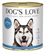 DOG'S LOVE GR 800 PESCE/AMARANTO/CAROTA/TARASSACO