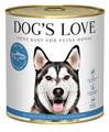 DOG'S LOVE GR 800 PESCE/AMARANTO/CAROTA/TARASSACO