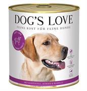 DOG'S LOVE GR 800 AGNELLO/PATATA/ZUCCA/ALBICOCCA