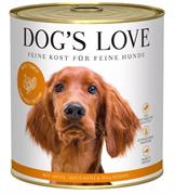DOG'S LOVE GR 800 TACCHINO/MELA/ZUCCHINA/OLIO NOCE