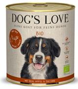 DOG'S LOVE BIO GR 800 MANZO/RISO/MELA