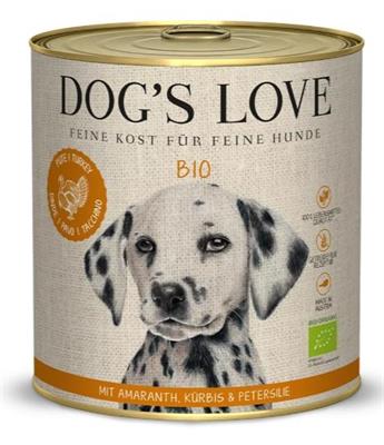 DOG'S LOVE BIO GR 800 TACCHINO/AMARANTO