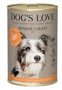 DOG'S LOVE SENIOR GR 400 TACCHINO LIGHT