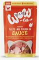 WOW CAT BST GRAVY ANATRA/POLLO 8 X GR 85
