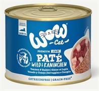 WOW CAT SENIOR SELVAGGINA/CONIGLIO GR 200