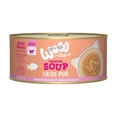 WOW CAT ZUPPA CON SALMONE GR 70