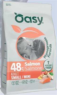 OASY DOG MONO SMALL/MINI SALMONE KG 2