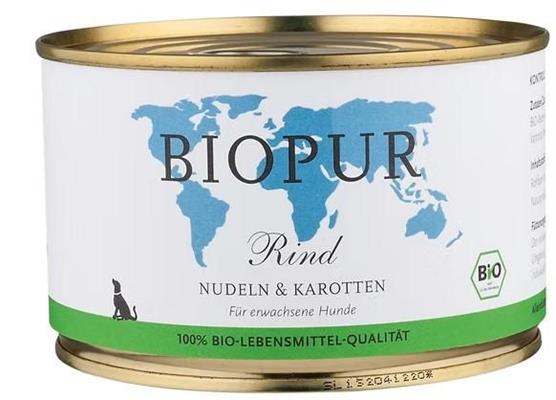 BIOPUR DOG POLLAME/PASTA/CAROTE GR 400