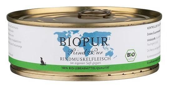 BIOPUR 100% MUSCOLO DELLA CARNE DI MANZO GR 200