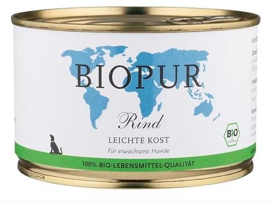 BIOPUR DOG PASTO LEGGERO MANZO GR 400
