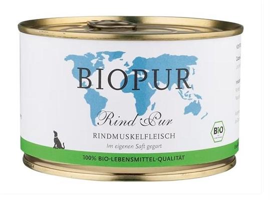BIOPUR 100% MUSCOLO DELLA CARNE DI MANZO GR 380