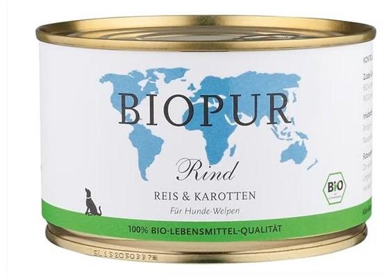 BIOPUR DOG MANZO/RISO/CAROTE GR 400