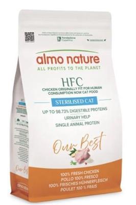 ALMO HFC CAT OUR BEST STERILIZZATO POLLO KG 1,2