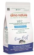 ALMO HFC CAT LONGEVITY STERILIZZATO SPIGOLA/ORATA KG 1,2