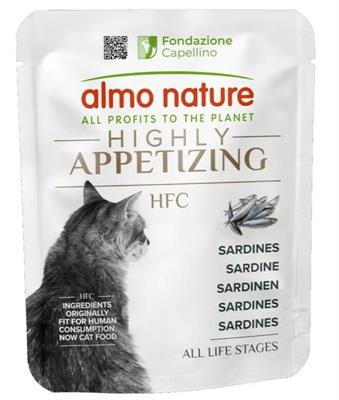ALMO CAT HFC HIGHLY APPETIZING BUSTE 24 X GR 50 SARDINE