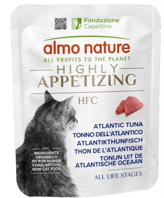 ALMO CAT HFC HIGHLY APPETIZING BUSTE 24 X GR 50 TONNO DELL'ATLANTICO