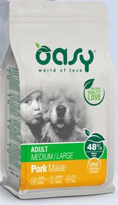 OASY DOG MONO MEDIUM/LARGE MAIALE KG 10