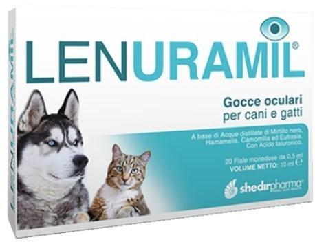 LENURAMIL GOCCE OCULARI CANI GATTI 20 FL X 0,5 ML