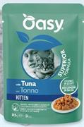 OASY CAT BOCCONI KITTEN TONNO BUSTE 12 X GR 85