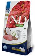 ND DOG QUINOA MINI SENIOR AGNELLO/MELA/COCCCO KG 1,5