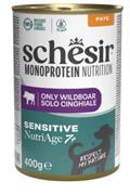 SCHESIR DOG MONO NUTRIAGE 7+ CINGHIALE GR 400 PATE'
