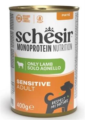 SCHESIR DOG MONO AGNELLO GR 400 PATE'