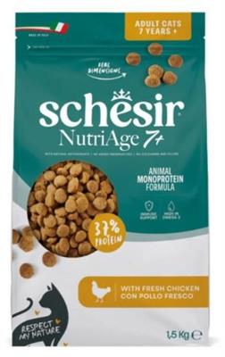 SCHESIR CAT MONO NUTRIAGE 7+ SENIOR POLLO KG 1,5