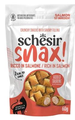 SCHESIR CAT SNAX SALMONE GR 60 RIPIENI