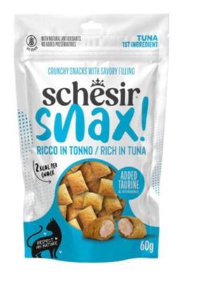 SCHESIR CAT SNAX TONNO GR 60 RIPIENI