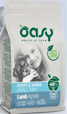 OASY DOG MONO PUPPY SMALL/MINI AGNELLO GR 800