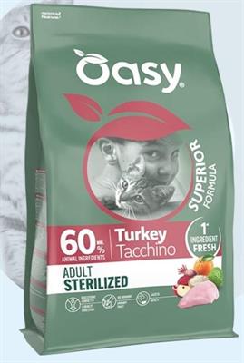 OASY CAT SUPERIOR STERILIZED TACCHINO GR 300