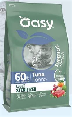 OASY CAT SUPERIOR STERILIZED TONNO KG 6