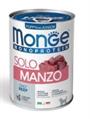 MONGE DOG SOLO PUPPY MANZO GR 400